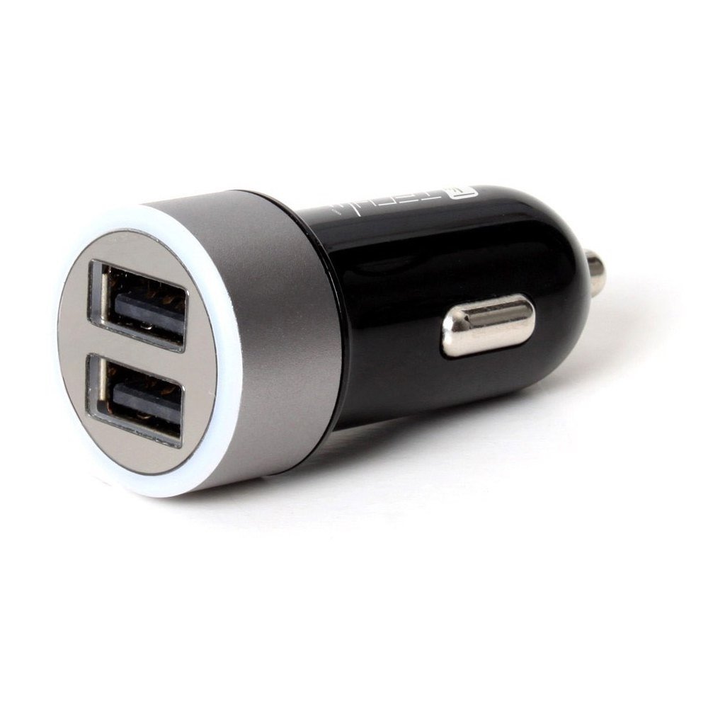 Techly Ładowarka Samochodowa Ładowarka 2x USB 5V 4.8A 24W IUSB2-CAR-ADP482