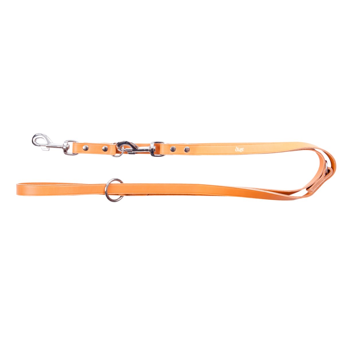 Dingo Smycz skórzana przedłużana kolor naturalny 10mm/110-200cm