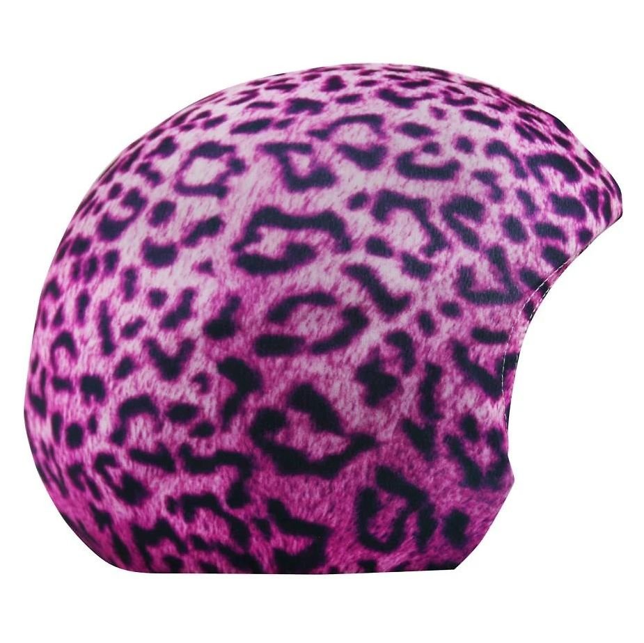 Nakładka na kask narciarski Coolcasc Pink Leopard| r.0