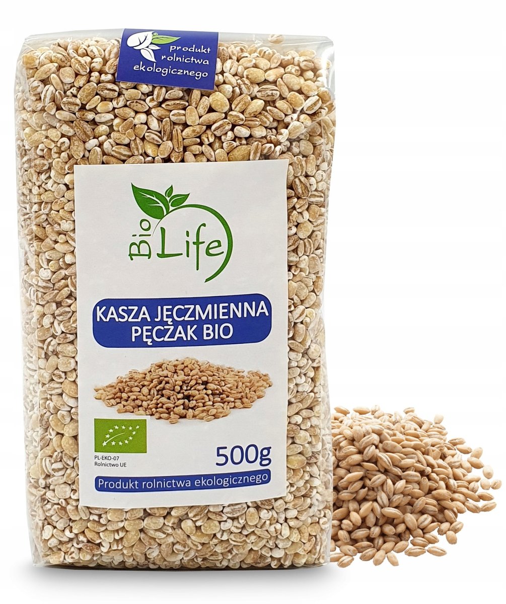 BioLife 101BioLife Kasza Jęczmienna Pęczak 500g - ZLFKASZPEC500