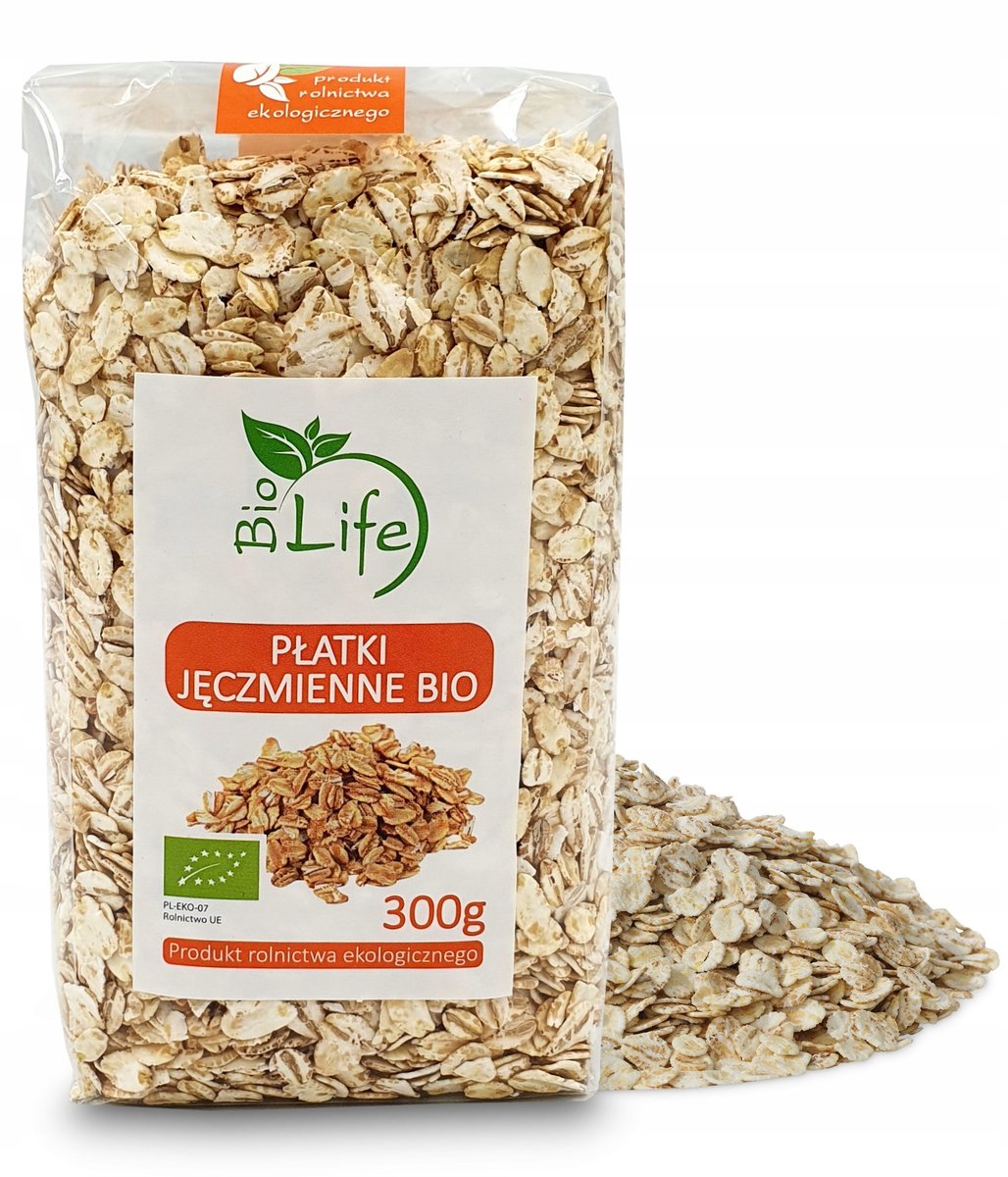 BioLife 101BioLife Płatki Jęczmienne 300g - BLFPLAJECZ300