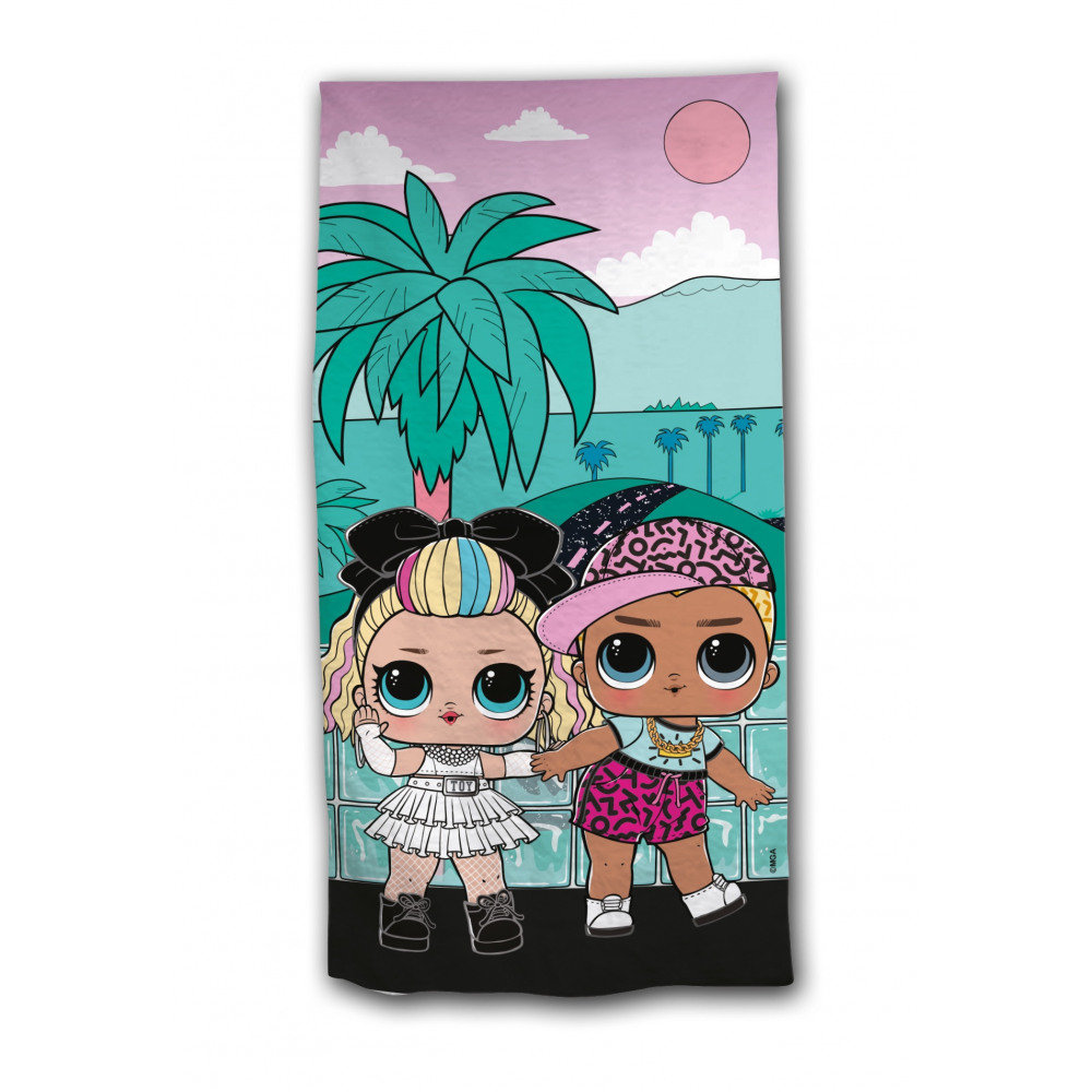 Ręcznik 70x140cm 100% bawełna LOL L.O.L. Surprise