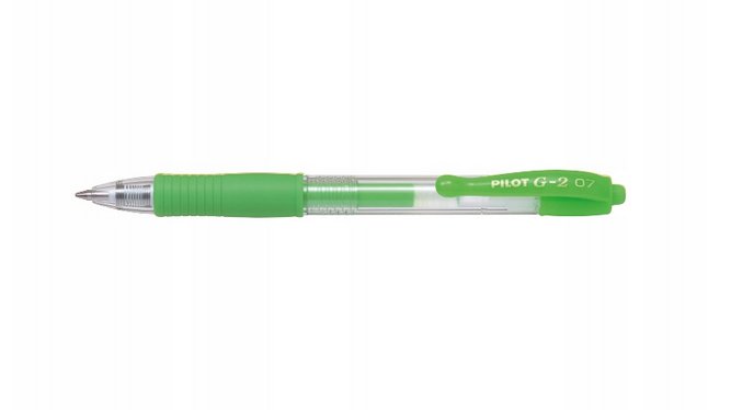 Pilot Corporation Długopis Gel Aut Gr Bl-g2 zielony Neon pudełko A 12