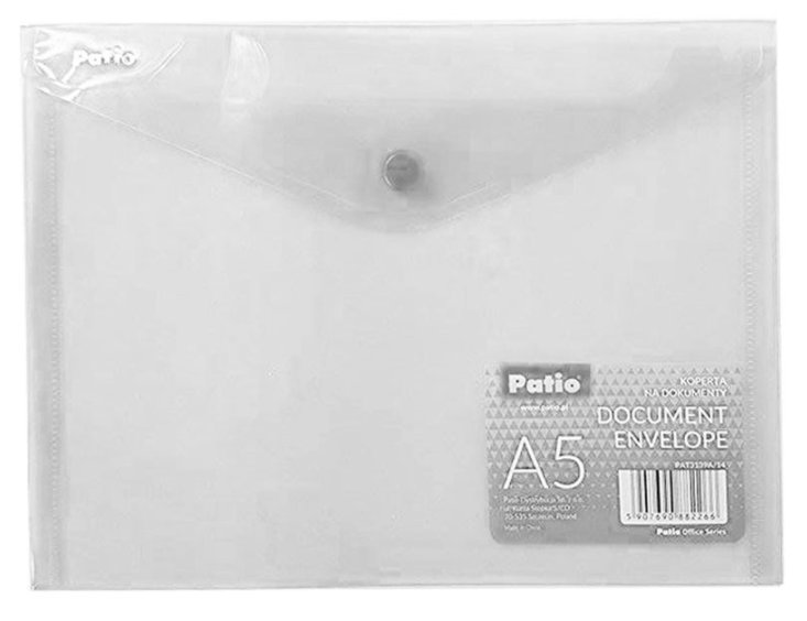 [BS] KOPERTA NA DOKUMENTY A5 BEZBARWNY 3139A/13 PATIO