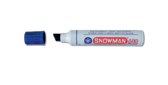 Marker Snowman Jumbo 600 Niebieski