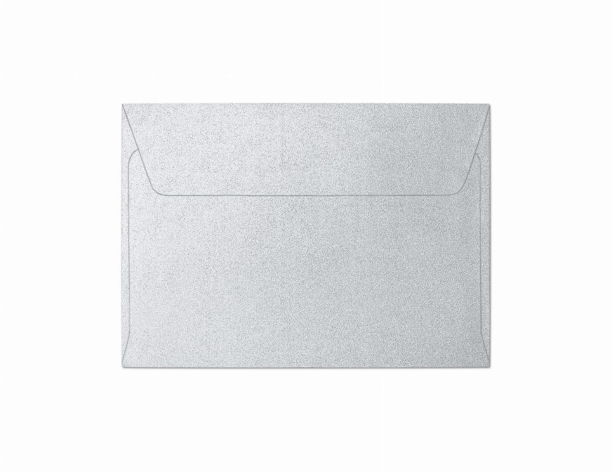Koperta C6 Pearl srebrny 120g op 10szt [10 szt.]