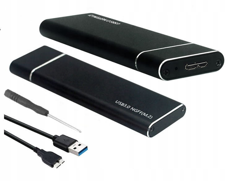 Adapter dysku Zenwire, SSD m.2 USB 3.0 NGFF obudowa m2 SATA