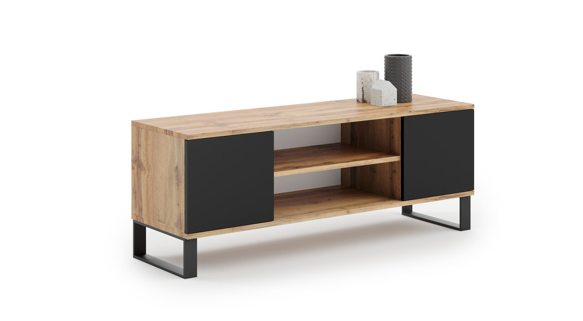 Szafka RTV stojąca Kobi 155 cm x 50 cm x 40 cm