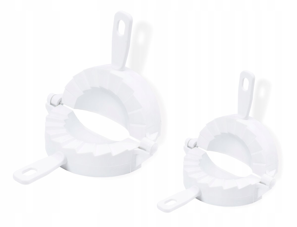 FORMA DO PIEROGÓW 2szt. zestaw PIEROGOWNICA BIAŁY