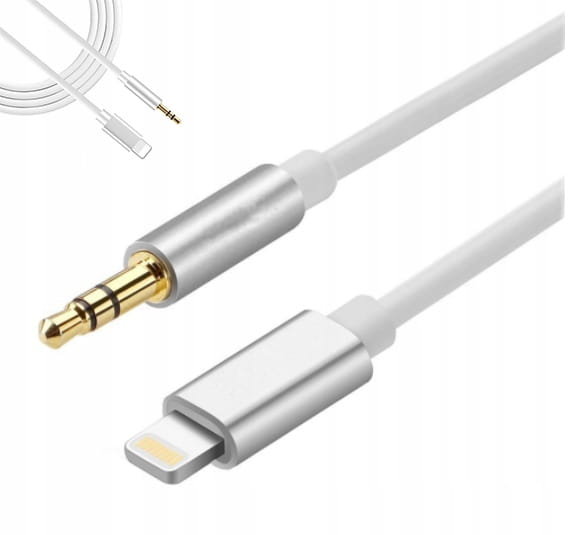 Kabel AUX, Zenwire, Lightning mini Jack 3,5mm iPhone iPad 1M