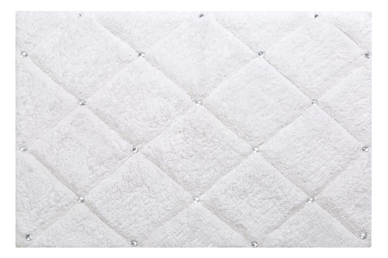 Euro Firany Dywan Bawełniany 60 x 90 Chic 2 Biały 1218168