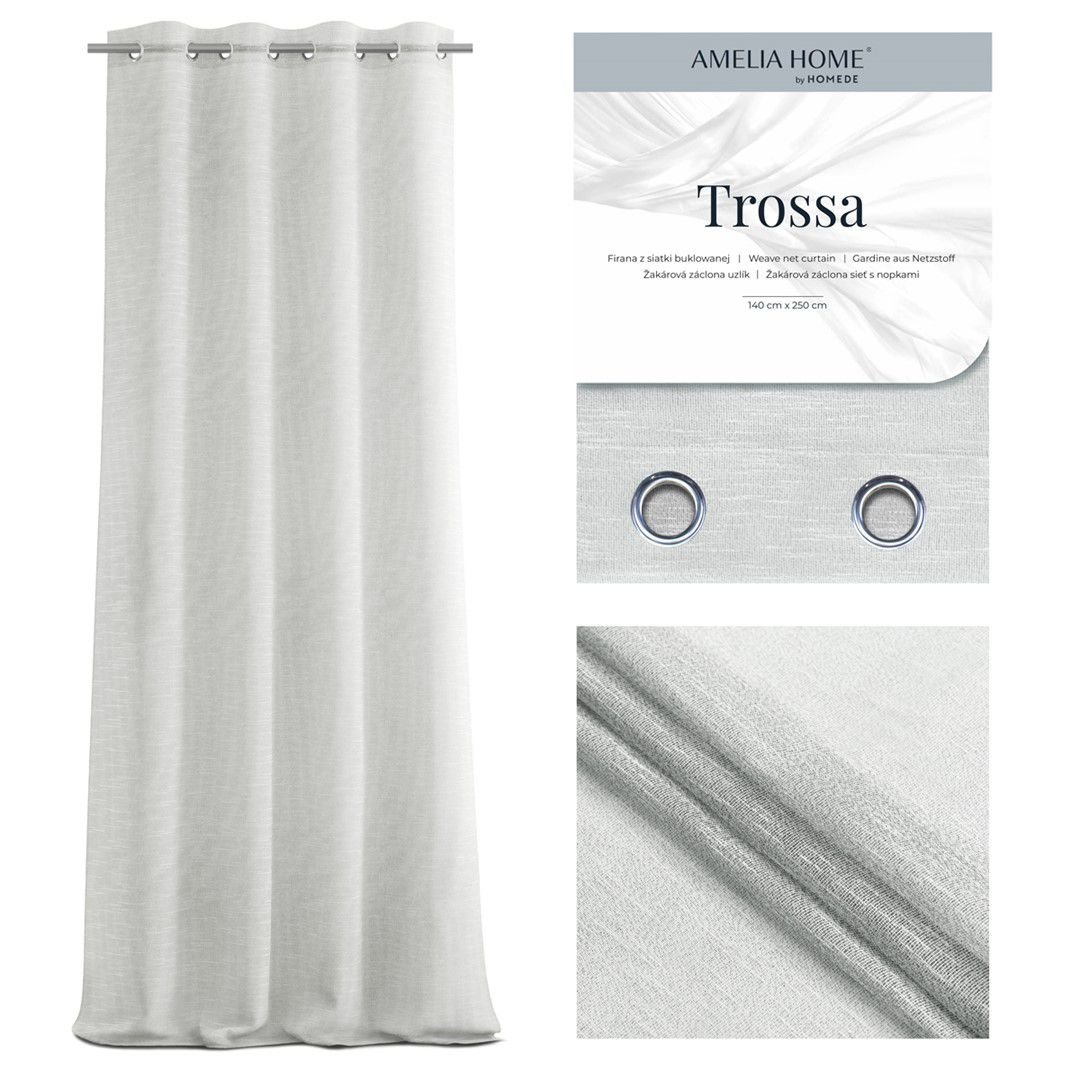 Ameliahome Firana Na Przelotkach Trossa 140X270