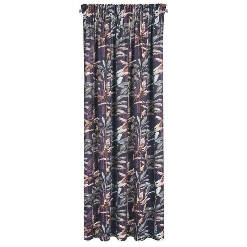 Eurofirany B.B. CHOCZYŃSCY SPÓŁKA JAWNA Zasłona Velvet Nikol Na Taśmie 140 x 270 Grafitowy 1220554