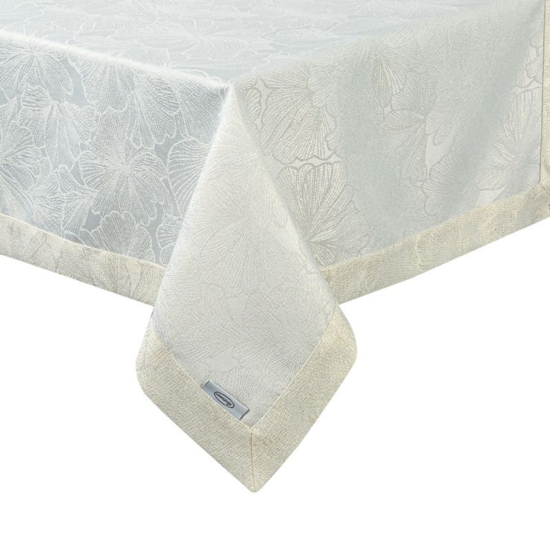 Obrus 140 x 180 Dekoracyjny Lena Krem+Złoty