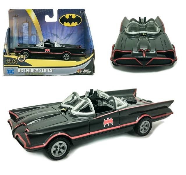 Samochód Batmobile Retro Batman Z Dźwiękami