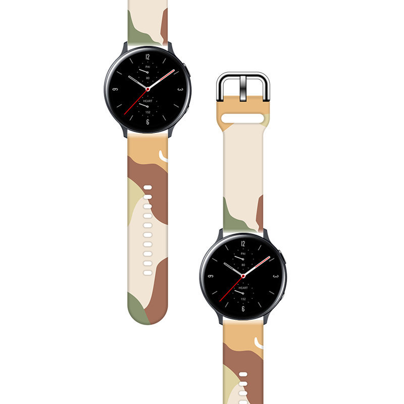Hurtel Strap Moro opaska do Samsung Galaxy Watch 46mm silokonowy pasek bransoletka do zegarka moro (16)