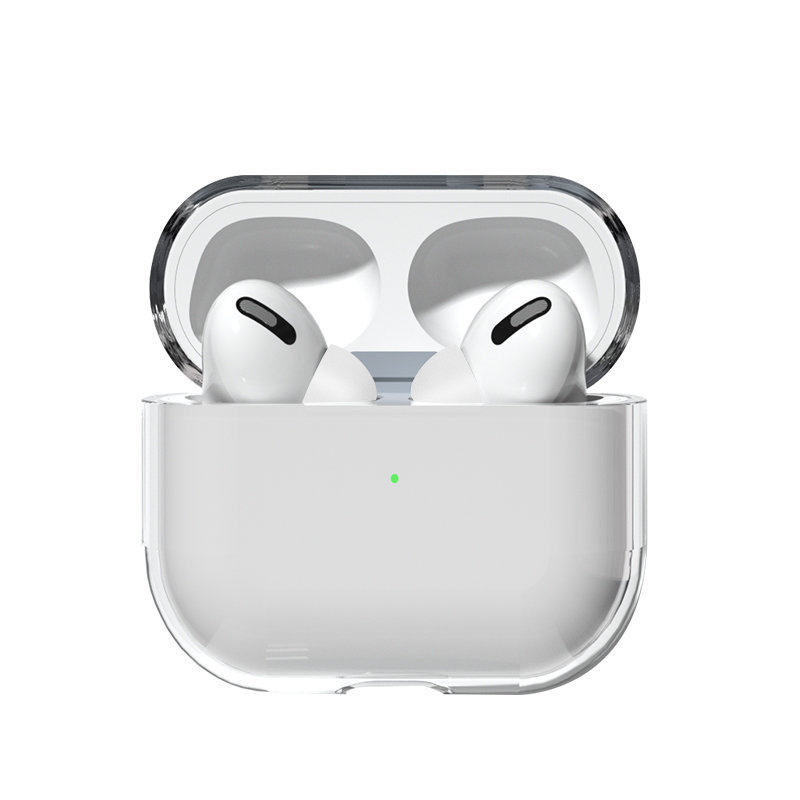 Hurtel Etui do AirPods 2 / AirPods 1 sztywny mocny pokrowiec na słuchawki przezroczysty (case A)