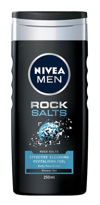 Nivea Men Żel pod prysznic 3w1 Rock Salt 250ml