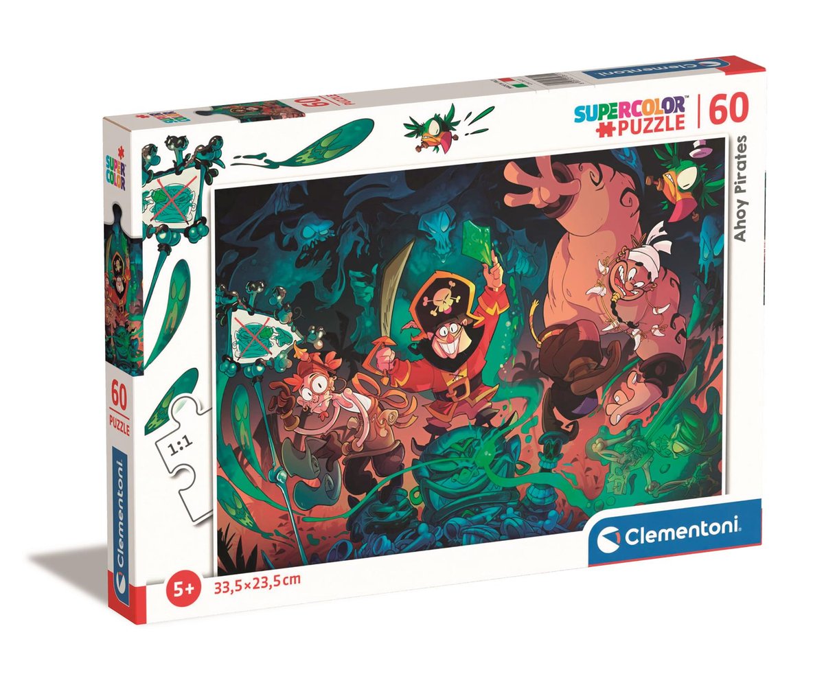 Clementoni Puzzle 60el Ahoj Piraci 26111 26111
