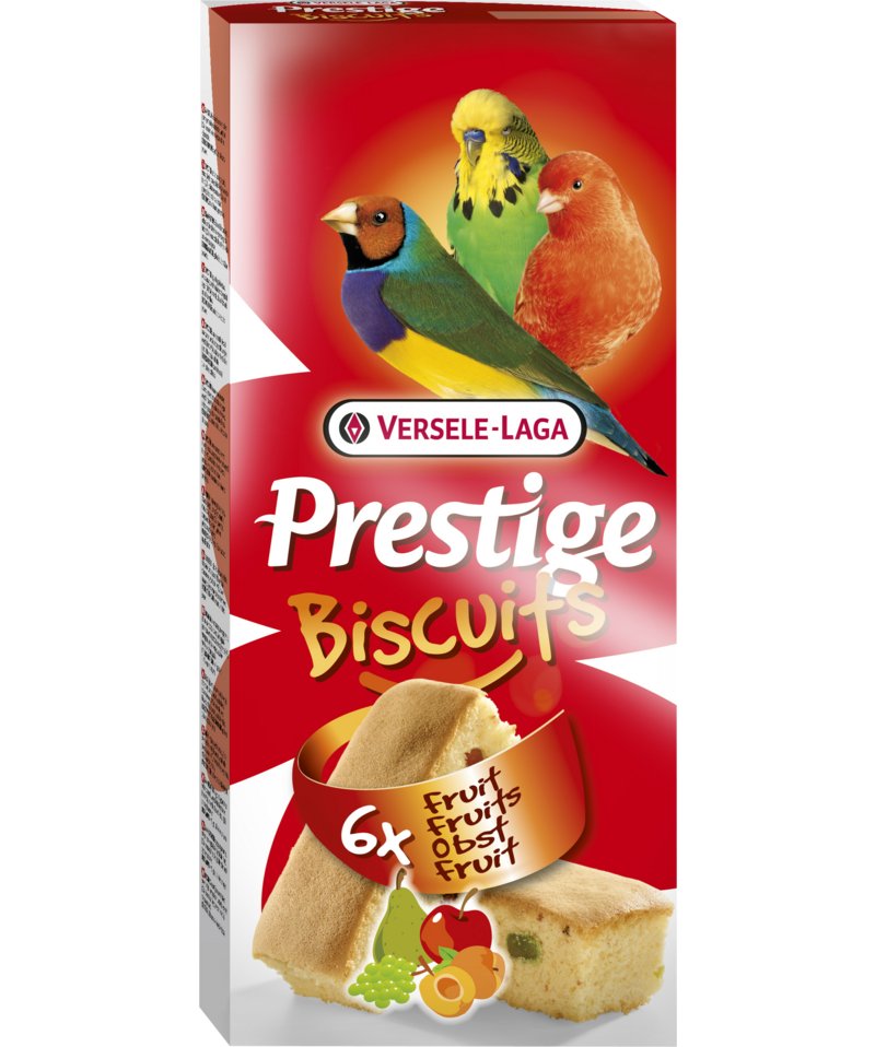 Versele-Laga Versele-Laga Biscuit Fruit owocowe biszkopty dla ptaków 6 sztuk