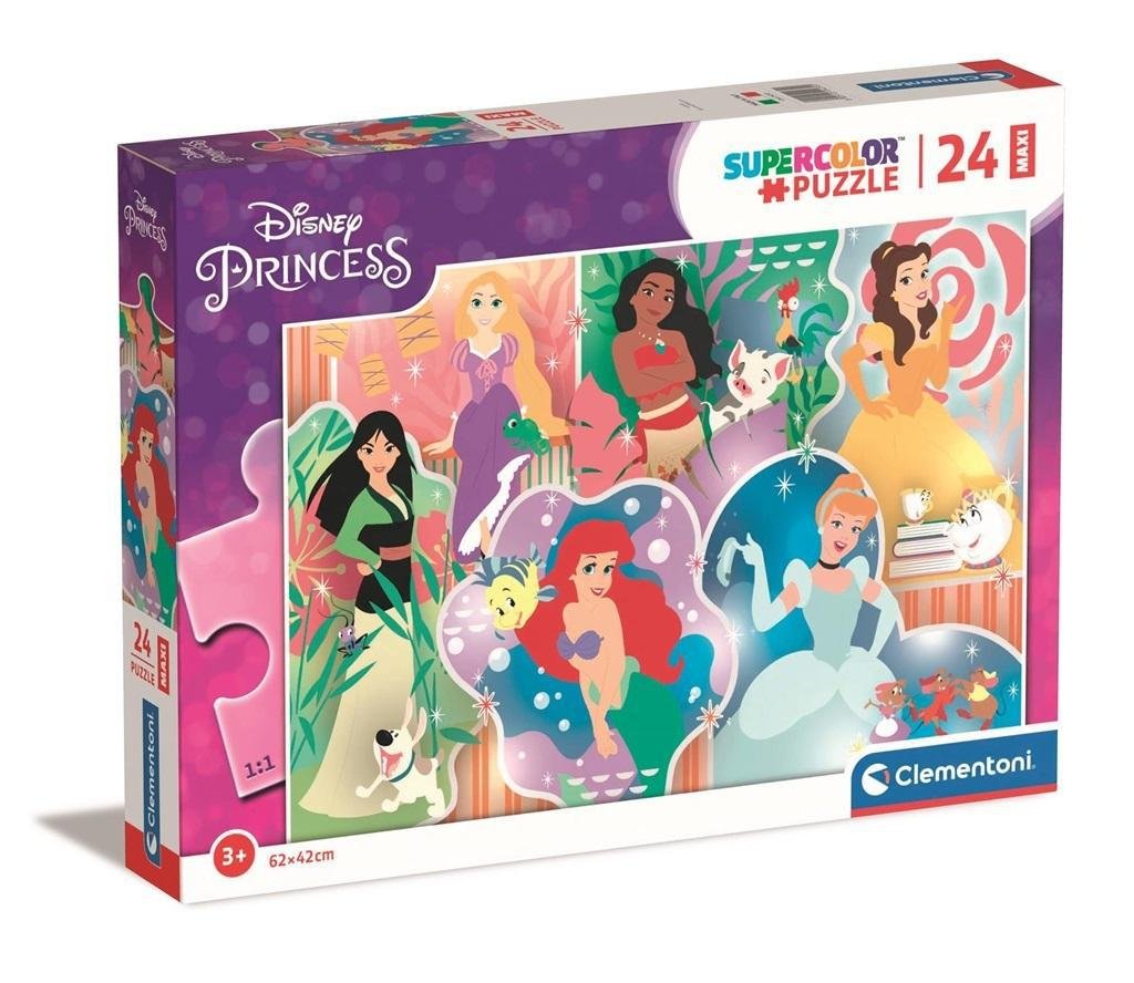 Clementoni Puzzle 24 Maxi Super Kolor Princess -