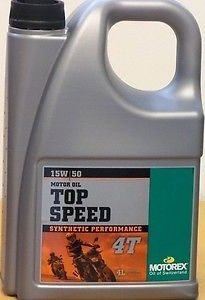 Motorex Top Speed 15W50 4T 4L