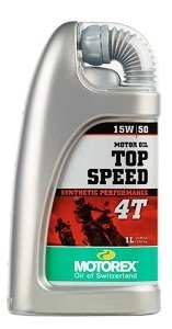 Motorex Top Speed 15W50 4T 1L
