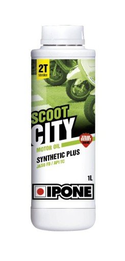 Ipone Scoot City 2T Olej Do Skutera Truskawka 1L