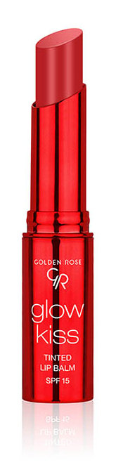 Golden Rose Glow Kiss - Tinted Lip Balm - Koloryzujący balsam do ust z witaminą E - SPF 15 - 3 g - 05 - CHERRY JUICE