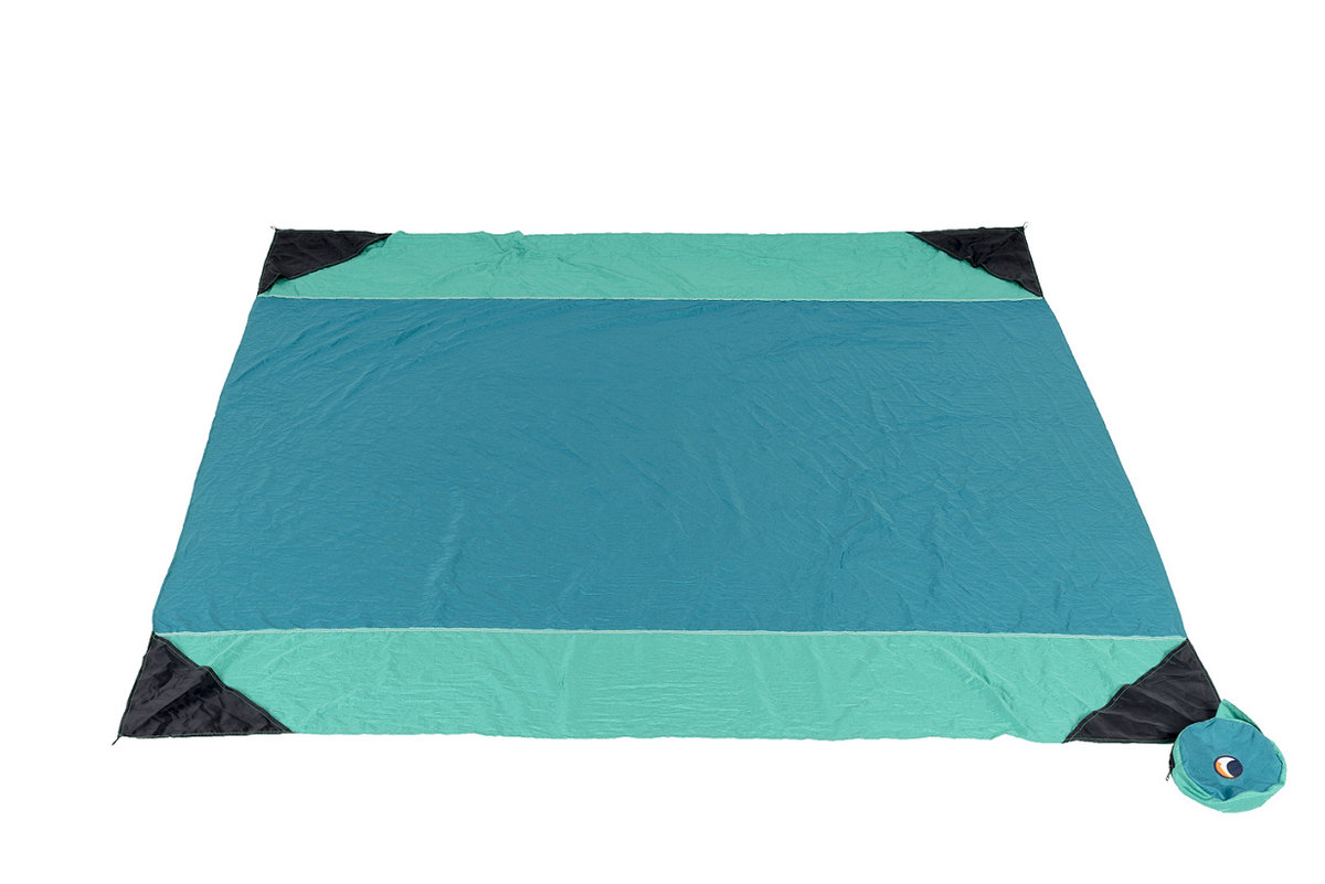 Ticket to the Moon Ticket to the Moon Beach Blanket 213x213cm, emerald/green  2021 Koce TMBB3611