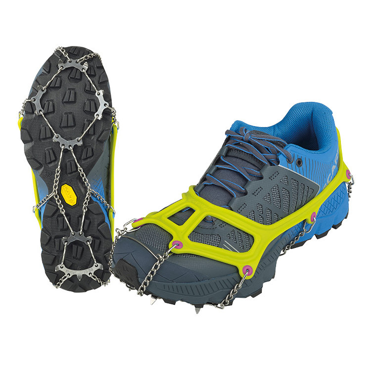 Camp Ice Master Run Crampon M | EU 39-41 2021 Raki wspinaczkowe 3176-M - 39/41 - Lime / Orange