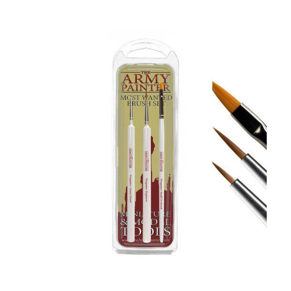 Army Painter Zestaw pędzli Most Wanted Brush Set