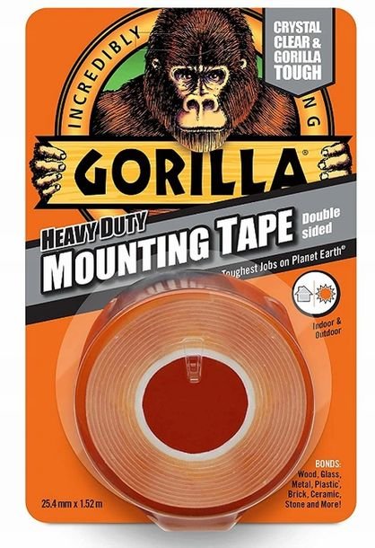 GORILLA Mounting Tape Mocna dwustronna taśma montażowa 6kg