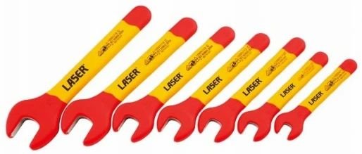 Laser Tools Zestaw kluczy płaskich izolowanych 7 szt. VDE