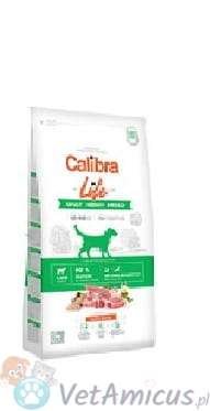 Calibra Life Dog Adult Medium Breed Lamb New 12kg - sucha karma dla psa