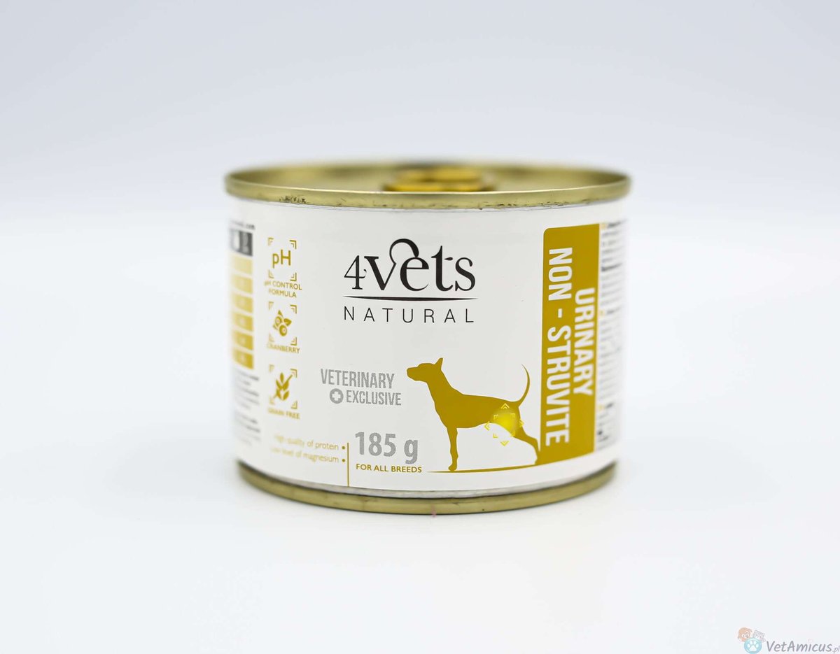 4Vets Natural Dog Urinary Non-Struvite 185g