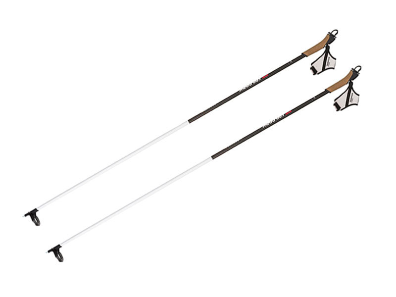 Kije do nart biegowych Rossignol FT-600 Cork czarno-białe RDI9520  140 cm