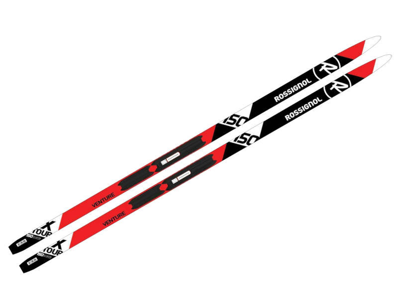 Narty biegowe dziecięce Rossignol Xt-Vent WXLS LS) + Tour SI czarno-czerwone RHIWC13 150 cm
