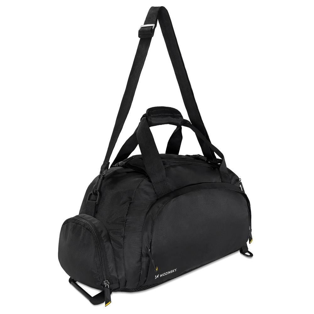 Torba sportowa Wozinsky 40x20x25 cm do samolotu WSB-B01 (Czarny)