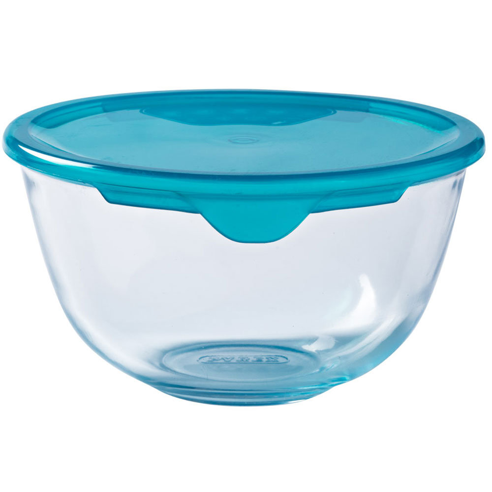 Pyrex Ze szkła  0,5l miska z pokrywką 331010925033bowl, 14  x  14  x  10 cm 4936902