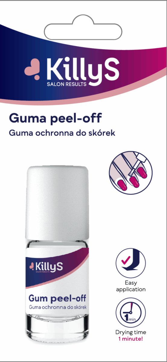 Killys Inter-vion Gum Peel-Off - Guma ochronna do skórek - 10 ml