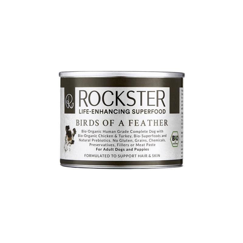 Rockster Superfood Birds Of A Feather Bio Kurczak I Indyk  - 400G