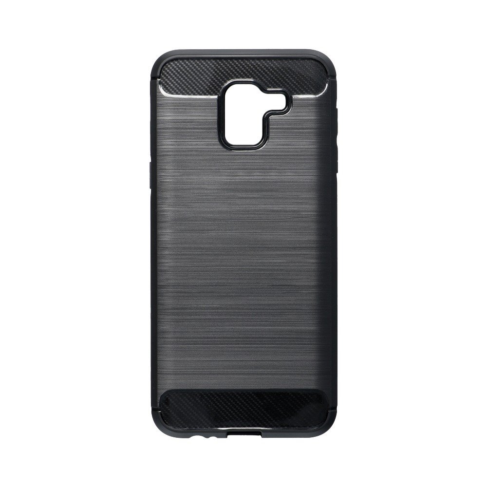 TPU CARBON Etui PANCERNE CARBON Samsung Galaxy J6 2018 + 9H 5901737899576