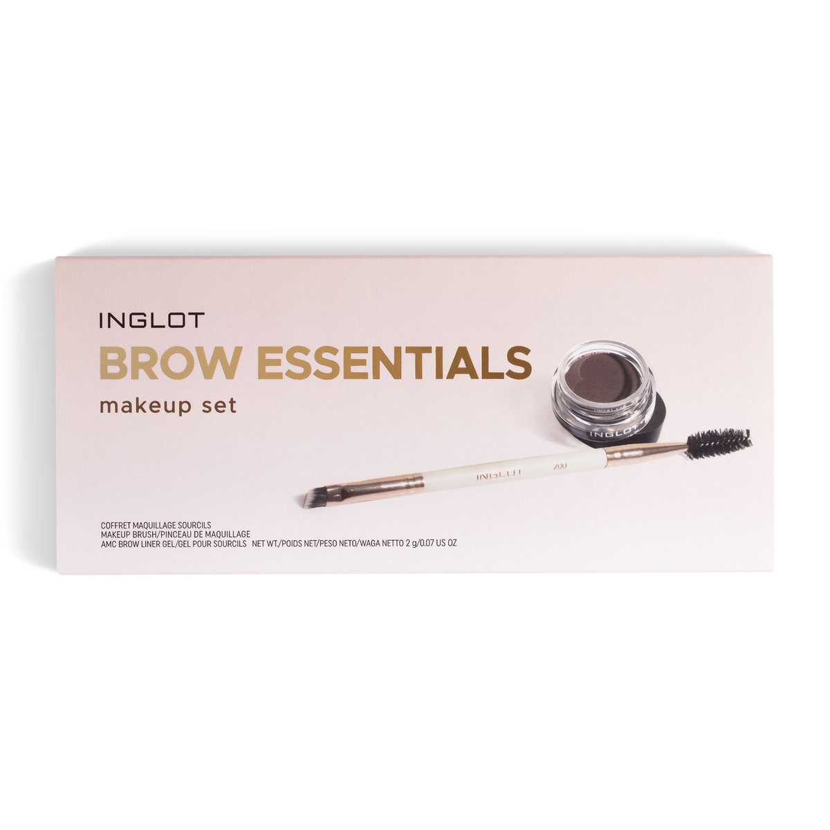 Inglot Zestaw Do Brwi Essentials