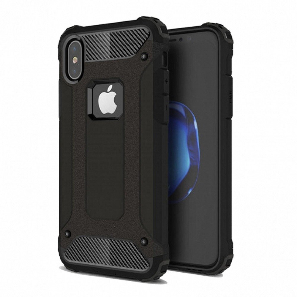 Forcell Futerał Armor do iPhone X czarny