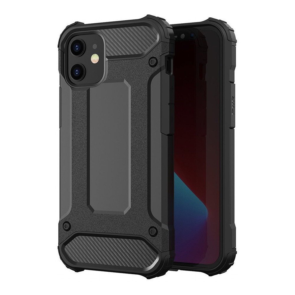 Forcell Futerał ARMOR do IPHONE 12 / 12 PRO czarny
