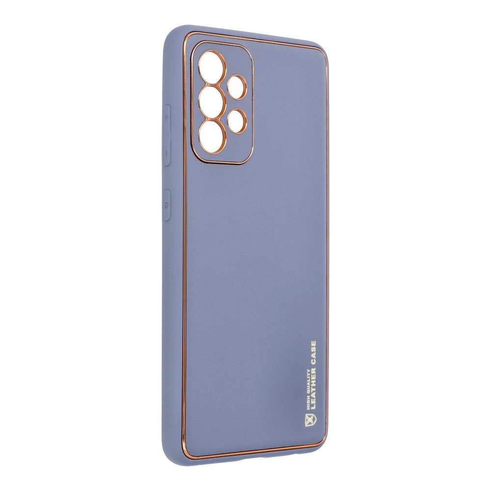 Forcell Futerał LEATHER Case skórzany do SAMSUNG Galaxy A52 5G / A52 LTE ( 4G ) niebieski