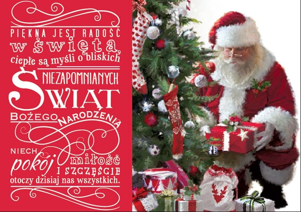 Kartka świąteczna z Mikołajem PP1704