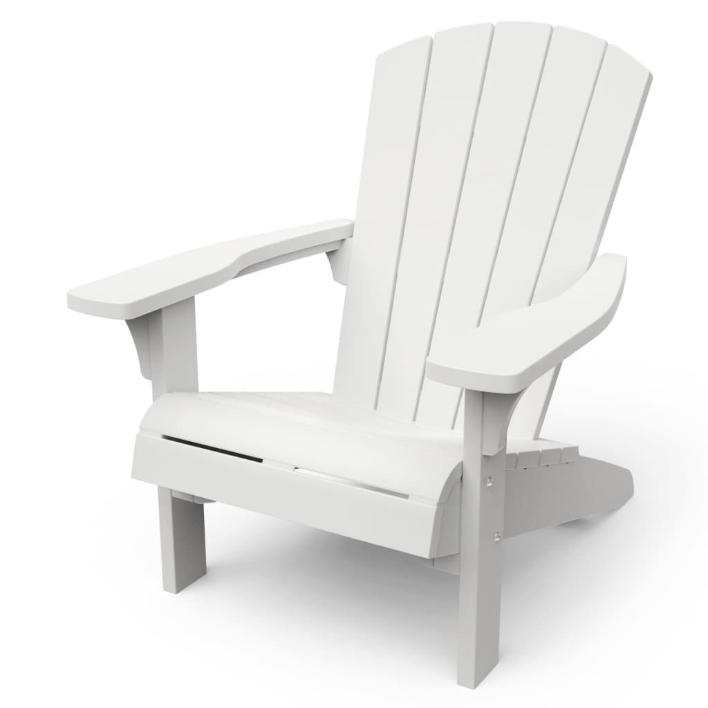 KETER Krzesło typu Adirondack Troy, białe Benelux
