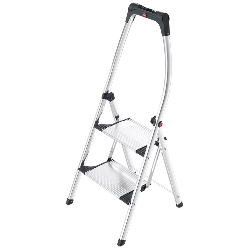 Hailo Werk Hailo Drabina, LivingStep Comfort Plus, 119 cm, aluminium, 4302-301